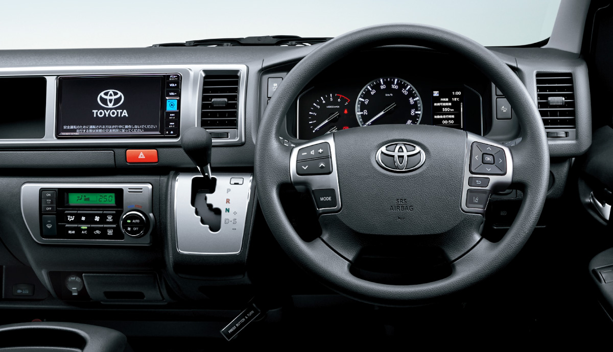 S*U様 トヨタ　ハイエースワゴン　GL ナビパネル　新車外し ハイエースワゴン GL ナビパネル 新車外し 200系ハイエース