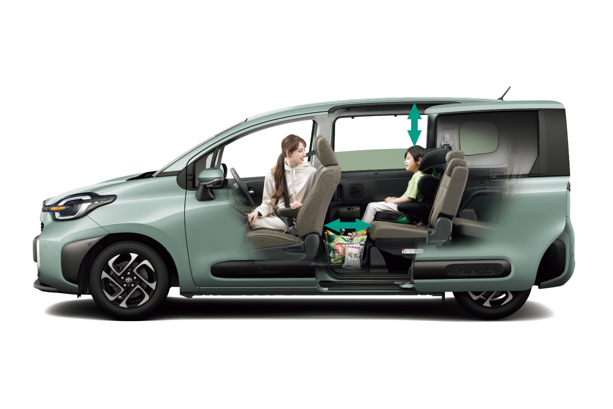 シエンタ | 室内空間 | ネッツトヨタ東都【公式サイト】