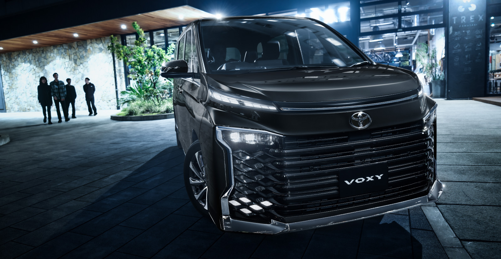 トヨタ　VOXY File:Toyota VOXY HYBRID S-G 2WD・7-Seater (6AA-ZWR90W-BPXSB